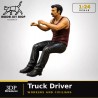 1:24 Serie - Conducteur de camion (Tête nu)