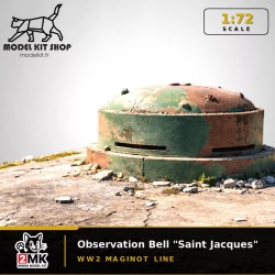 1:72 -WW2 - Ligne Maginot - Cloche Observation dite "Saint Jacques"