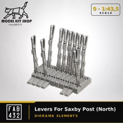 0 (1:43,5) - Levier pour poste Saxby (Nord)