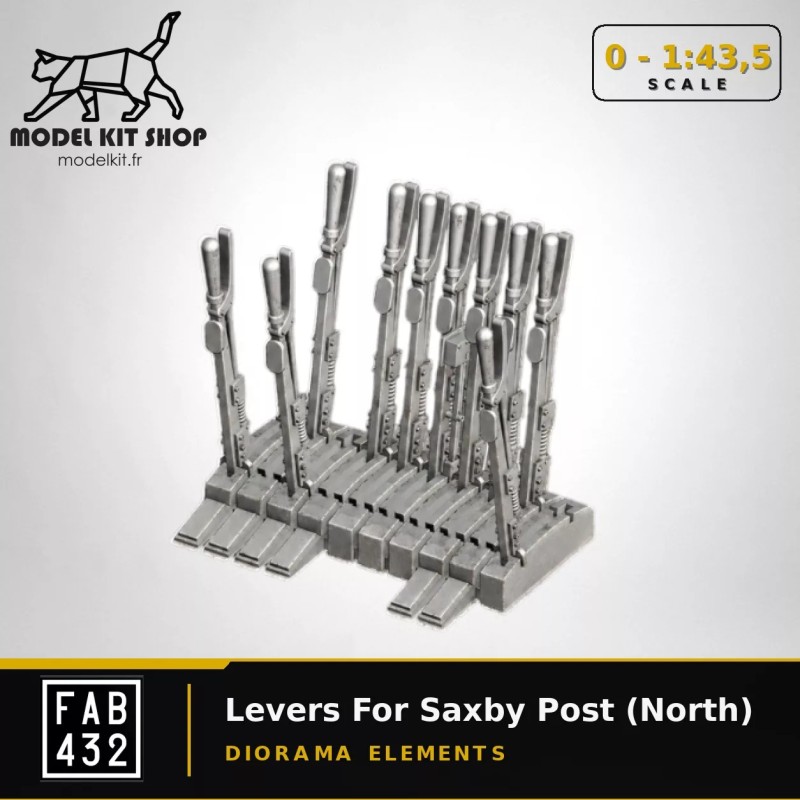 0 (1:43,5) - Levier pour poste Saxby (Nord)