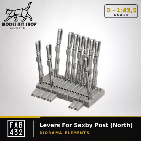 0 (1:43,5) - Levier pour poste Saxby (Nord)