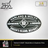 1:6 - Plaque du Titanic "Harland & Wolff" Shipbuilders & Engineers