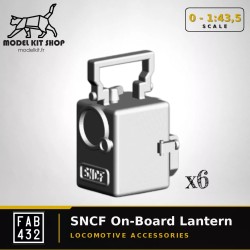 0 (1:43.5) - Lanterne de bord SNCF (x 6)
