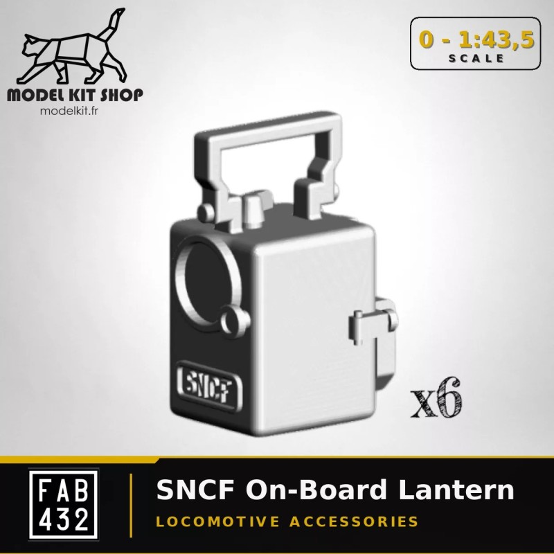 0 (1:43.5) - Lanterne de bord SNCF (x 6)
