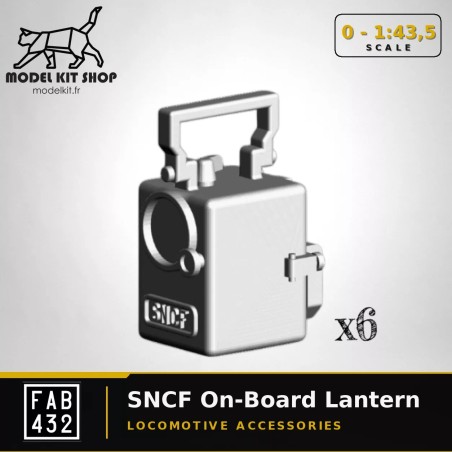 0 (1:43.5) - Lanterne de bord SNCF (x 6)
