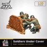 1:35 - WW2 Soldats Allemands à couvert