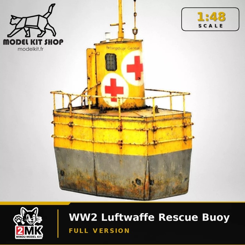 1:48 - WW2 Bouée de Sauvetage de la Luftwaffe ("Rettungsboje") - Version full
