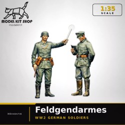 1:35 - WW2 Feldgendarmes