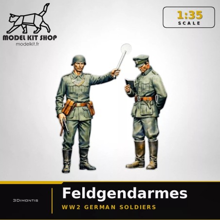 1:35 - WW2 Feldgendarmes