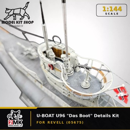 1:144 - KIT de détaillage U-BOAT U96 "Das Boot" pour Revell (05675)