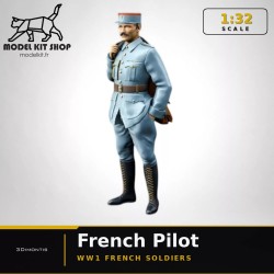 1:32 - WW1 Pilote Français