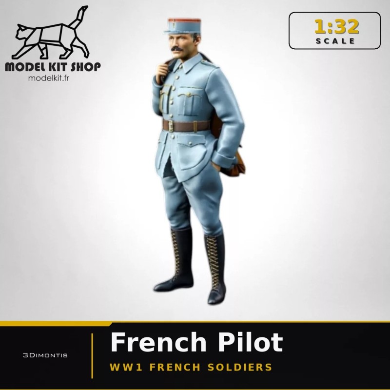 1:32 - WW1 Pilote Français