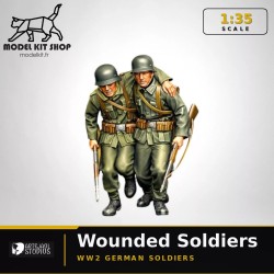 1:35 - WW2 Soldats allemands blessés