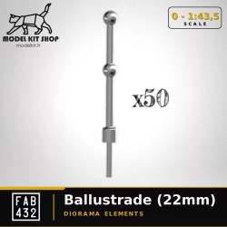 0 (1:43.5) - Garde-corps (22mm)
