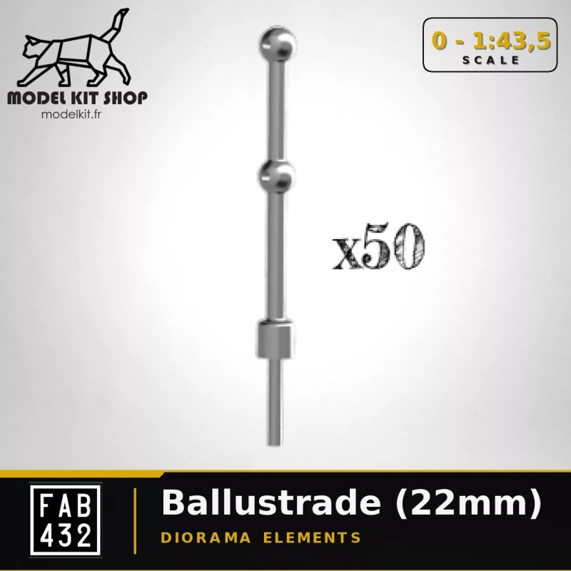 0 (1:43.5) - Garde-corps (22mm)