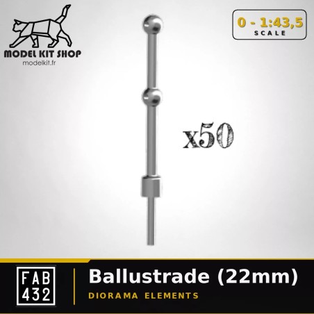 0 (1:43.5) - Garde-corps (22mm)
