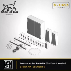 0 (1:43,5) - Accessoires pour pont tournant (Version française)