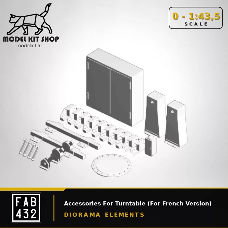 0 (1:43,5) - Accessoires pour pont tournant (Version française)