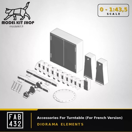 0 (1:43,5) - Accessoires pour pont tournant (Version française)