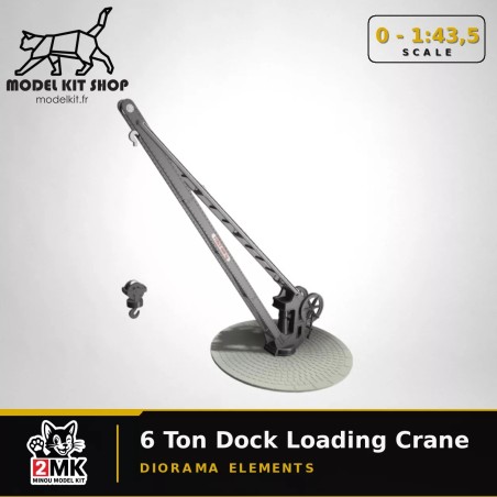 0 (1:43,5)  - Grue de quai de 6 Tonnes OUEST ETAT