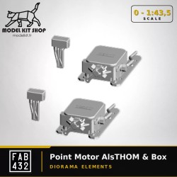 0 (1:43,5) - Moteur d'aiguillage ALSTHOM & Boitier