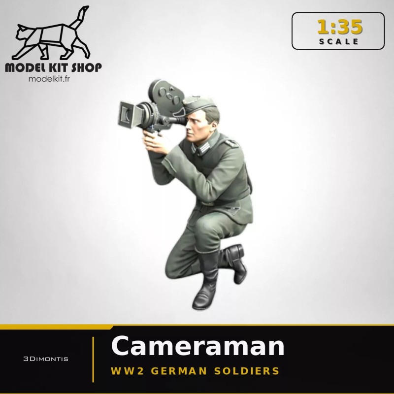1:35 - WW2 Cameraman Soldat Allemand