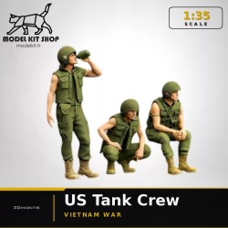 1:35 - Vietnam - USA Equipage de char