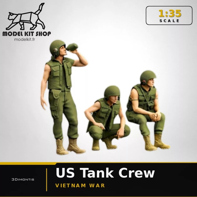 1:35 - Vietnam - USA Equipage de char