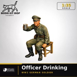 1:35 - WW2 Officier Allemand Buvant