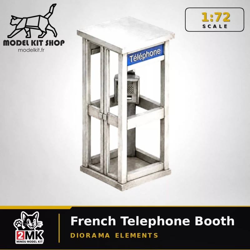 1:72 - Cabine téléphonique française