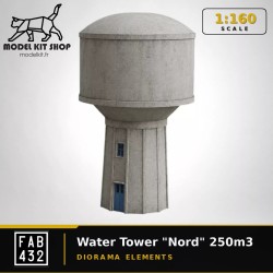 N (1:160) - Château d'eau Nord 250m3