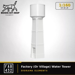 N (1:160) - Château d'eau d'usine ou de village