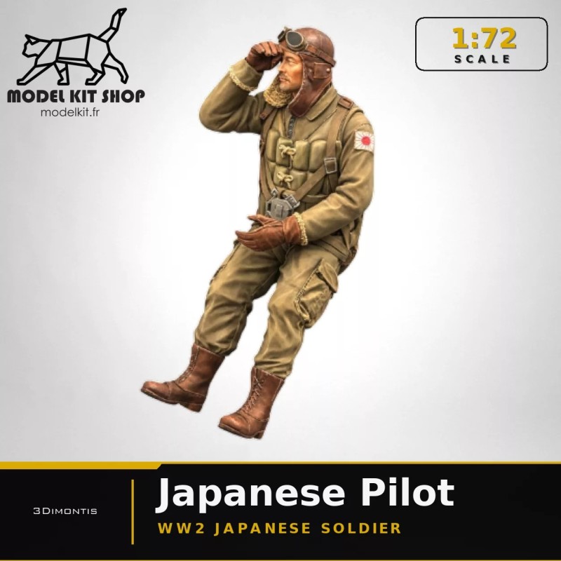 1:72 - WW2 Pilote Japonais